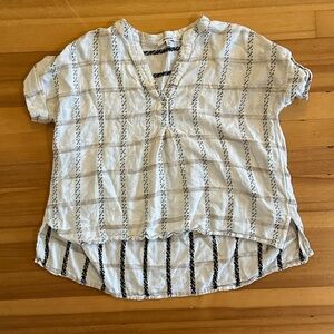 Madewell short sleeved shirt
